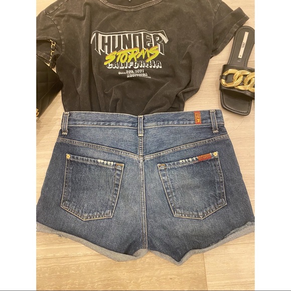 7 for all mankind distressed shorts: Orig. $138 - Picture 4 of 6